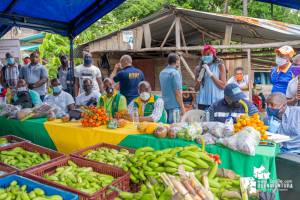 En el marco de la campaña Cosecha Solidaridad, consejos comunitarios aportaron de sus alimentos para la zona urbana de Buenaventura