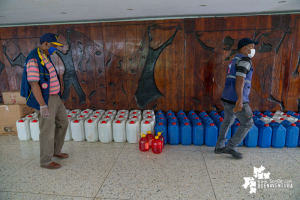 El Hospital Luis Ablanque de la Plata de Buenaventura recibió más elementos de bioseguridad 