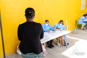 En la galería de Pueblo Nuevo se realizaron pruebas de COVID-19 a habitantes de la Comuna 1 de Buenaventura