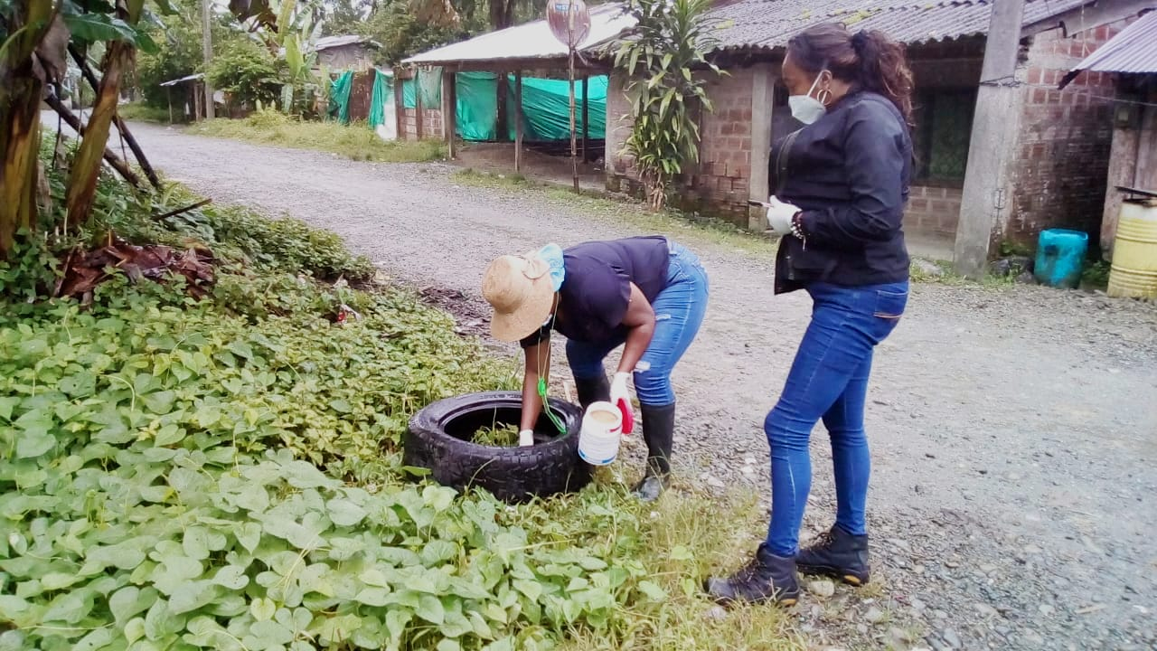 La Secretaría de Salud de Buenaventura realizó cerco epidemiológico de malaria en el corregimiento de Zacarías