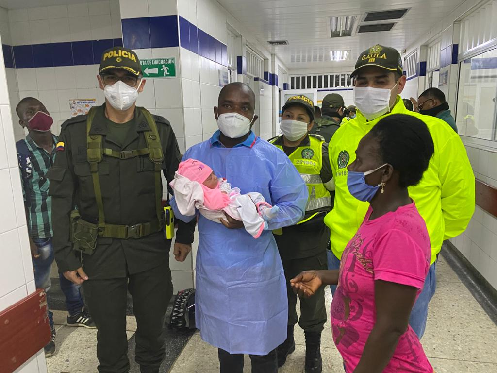 El Gaula de la Policía rescató bebé raptada del Hospital Distrital Luis Ablanque de la Plata de Buenaventura y capturó a su secuestradora