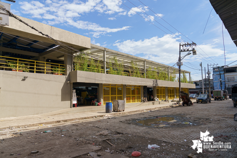 Avanza a buen ritmo la desafectación de los alrededores de la plaza de mercado José Hilario López de Pueblo Nuevo 