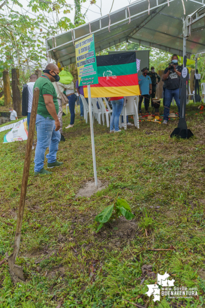 Con acto simbólico de siembra de un árbol, inició la gestión de recursos para construir el Centro de Memoria Histórica del Litoral Pacífico en lote destinado por la Alcaldía de Buenaventura