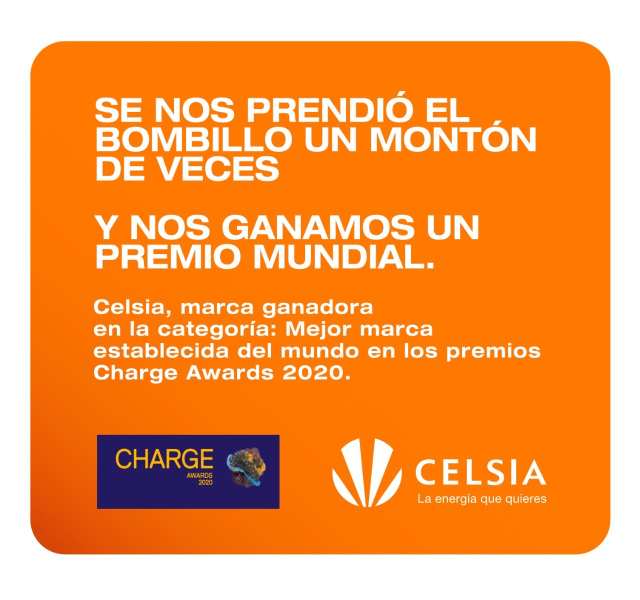 Celsia gana premio mundial como mejor marca establecida del sector eléctrico