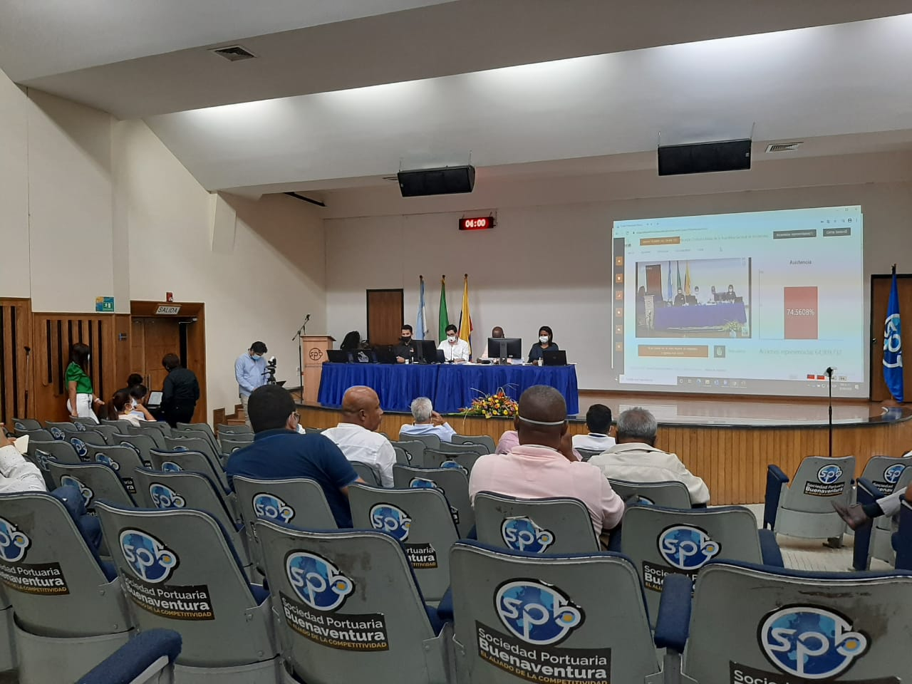 Los estados financieros no fueron aprobados en la Asamblea de Accionistas de la Sociedad Portuaria Buenaventura 