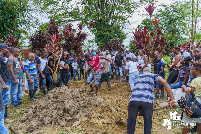 En medio de lágrimas, un fuerte llamado a la paz y rechazo a la violencia, los habitantes de Sabaletas despidieron a Cristian Andrés Estrella Riascos