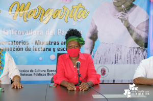 Dirección Técnica de Cultura realizó el lanzamiento de La Margarita como homenaje a la trovadora del pacífico, Margarita Hurtado