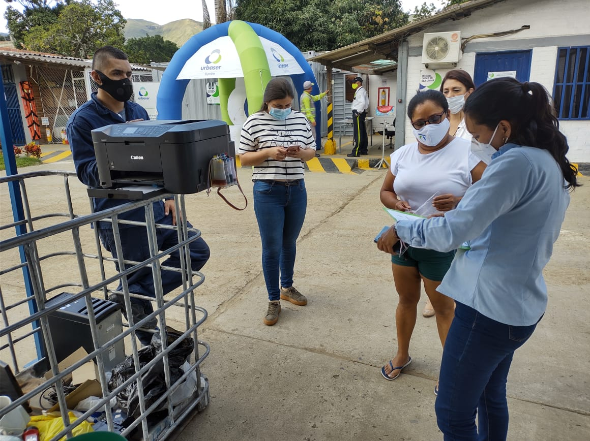 Se alcanzó una tonelada de residuos posconsumo