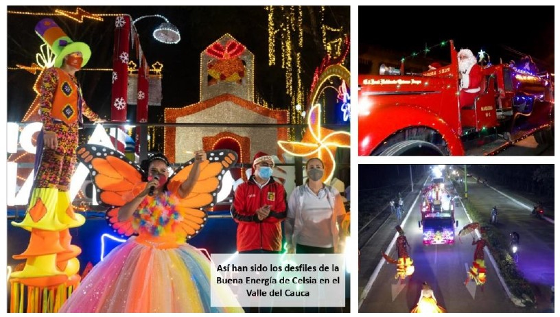 Con el "desfile mágico de la buena energía" el viernes 11 de diciembre, Celsia enciende la Navidad en Buenaventura 