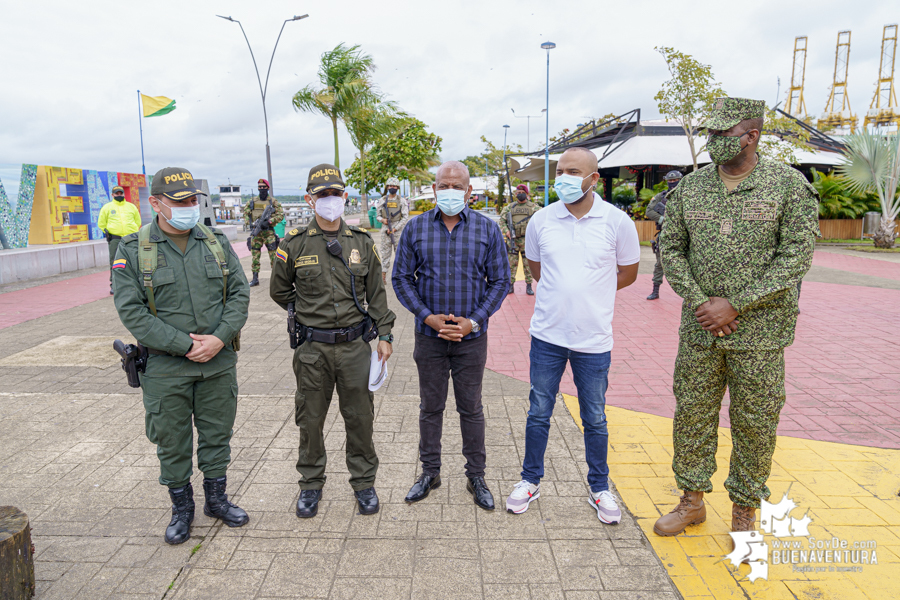 La Fuerza Pública en Buenaventura capturó a 7 personas, de las cuales son presuntos miembros del grupo delincuencial organizado banda La Local