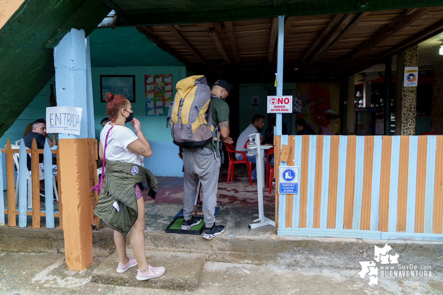 Con prueba piloto se inició la reapertura al turismo en San Cipriano 