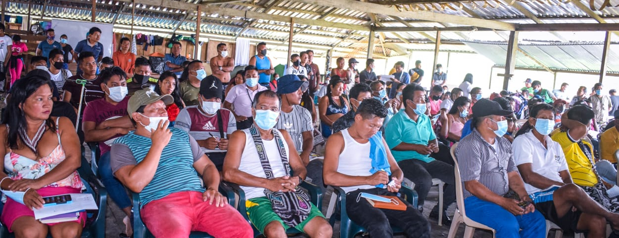 Minga de los pueblos indígenas en el Distrito Especial de Buenaventura