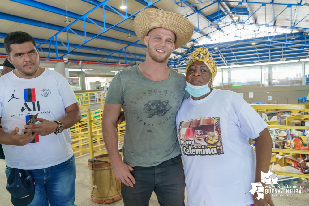 El alemán Dominic Wolf ya lleva dos días en Buenaventura 