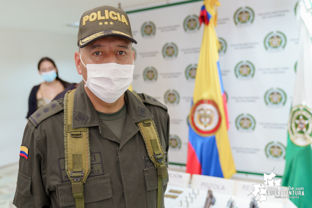 586 hombres de las diferentes especialidades de la Policía llegaron a Buenaventura para reforzar la intervención que se realiza por el incremento de la violencia