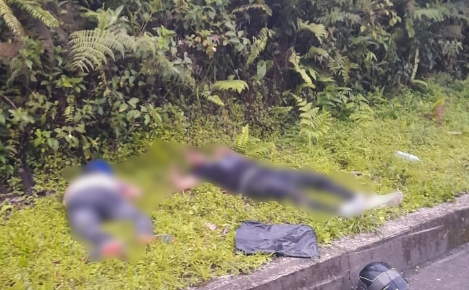 Dos personas fueron encontradas muertas en la doble calzada entre Buenaventura y Loboguerrero