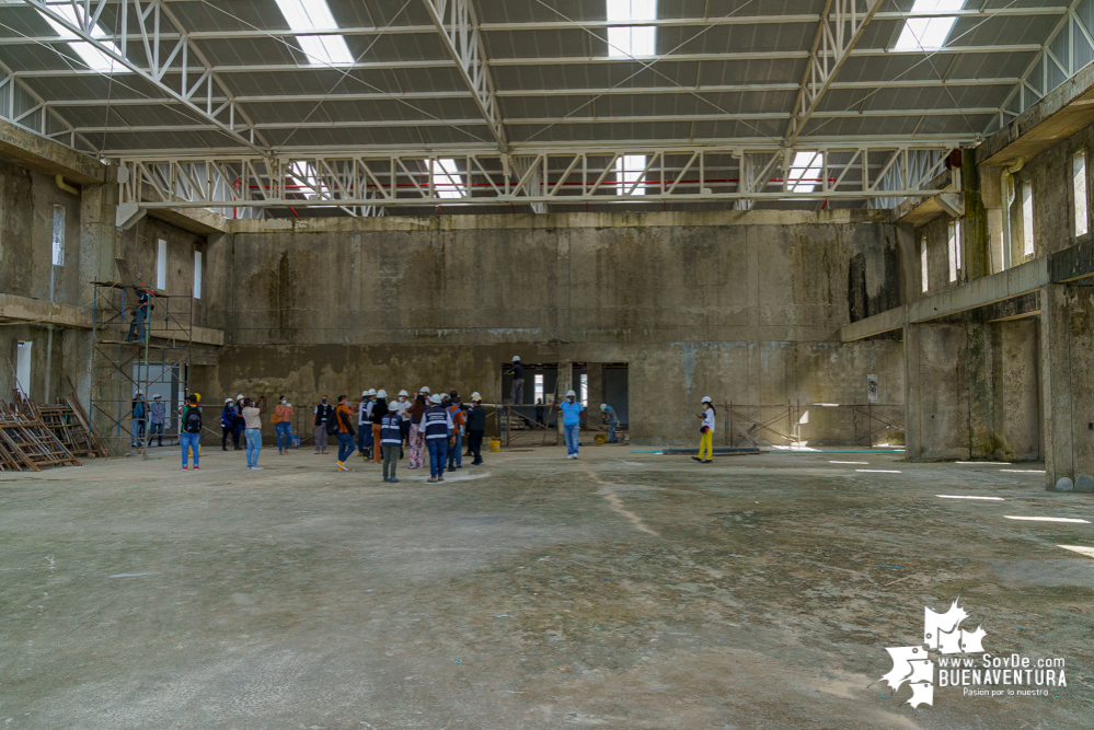 Se realizó recorrido por las obras del Centro Náutico Pesquero (CNP) del SENA en Buenaventura