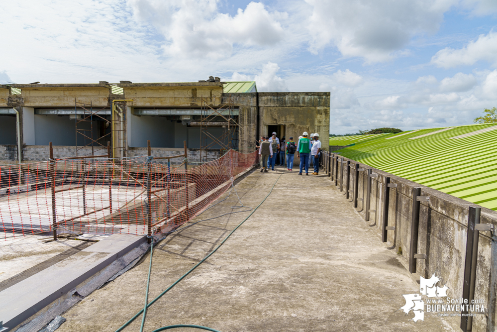 Se realizó recorrido por las obras del Centro Náutico Pesquero (CNP) del SENA en Buenaventura