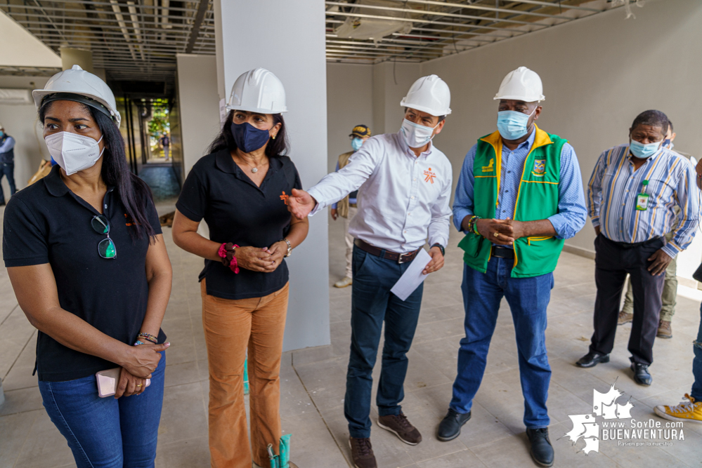 Se realizó recorrido por las obras del Centro Náutico Pesquero (CNP) del SENA en Buenaventura