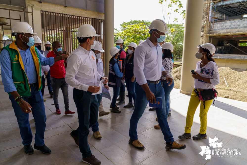 Se realizó recorrido por las obras del Centro Náutico Pesquero (CNP) del SENA en Buenaventura