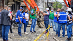 La Alcaldía de Buenaventura viene realizando obras en la ciudad por un valor superior a los 7 mil millones de pesos