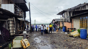 La Alcaldía de Buenaventura viene realizando obras en la ciudad por un valor superior a los 7 mil millones de pesos