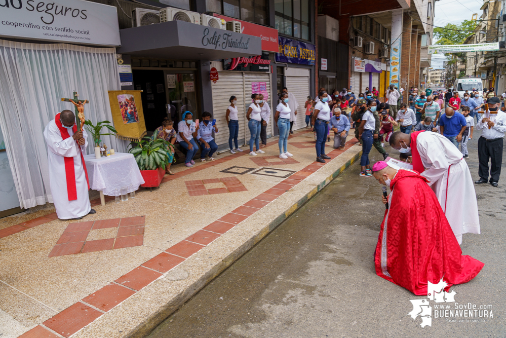 Monseñor Rubén Darío Jaramillo, obispo de Buenaventura, agradece el comportamiento de la comunidad durante la Semana Santa