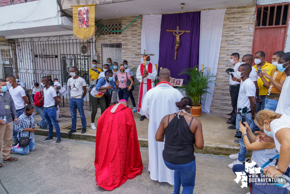 Monseñor Rubén Darío Jaramillo, obispo de Buenaventura, agradece el comportamiento de la comunidad durante la Semana Santa