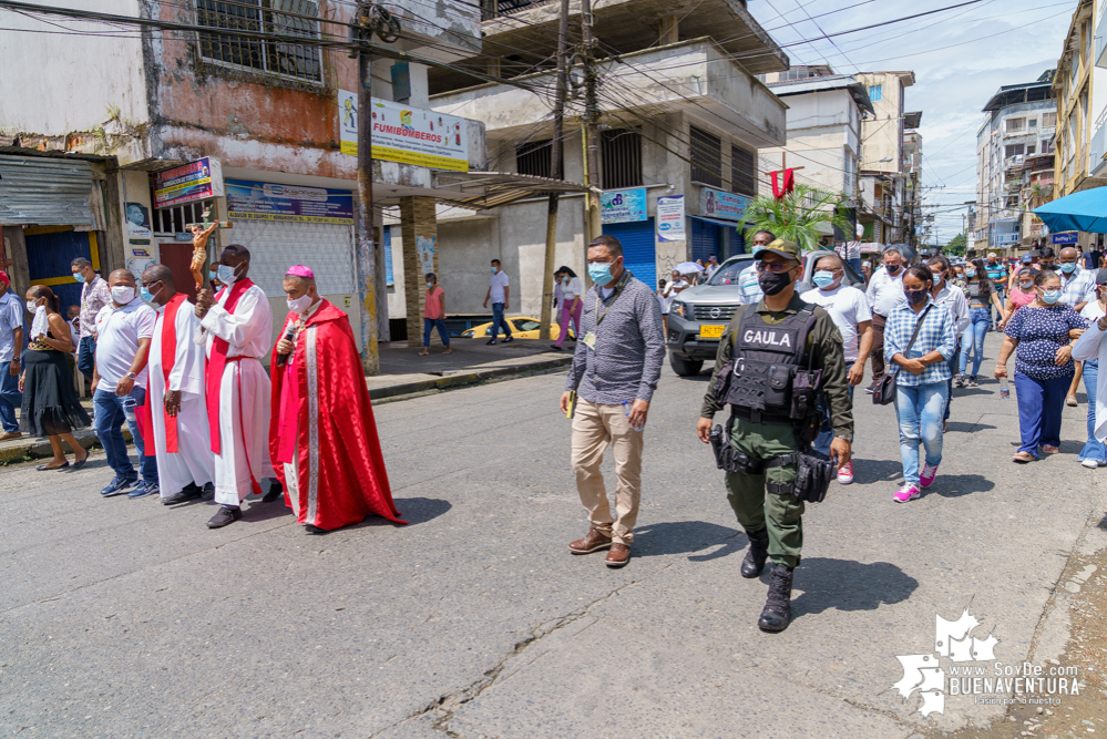 Monseñor Rubén Darío Jaramillo, obispo de Buenaventura, agradece el comportamiento de la comunidad durante la Semana Santa