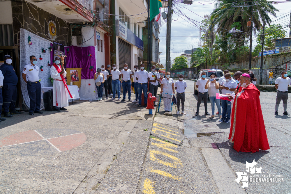 Monseñor Rubén Darío Jaramillo, obispo de Buenaventura, agradece el comportamiento de la comunidad durante la Semana Santa