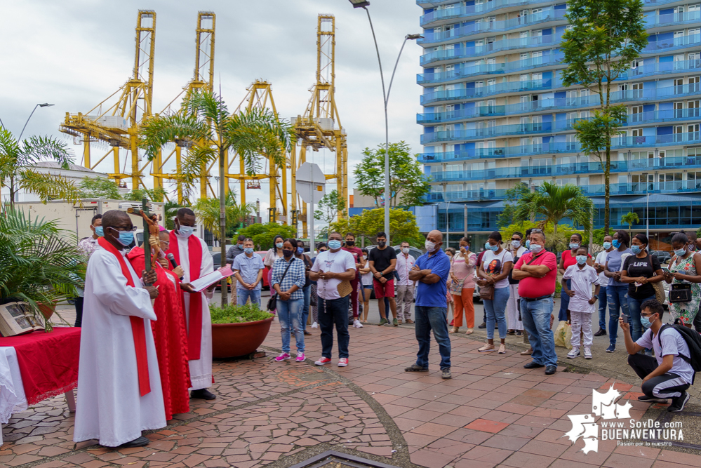 Monseñor Rubén Darío Jaramillo, obispo de Buenaventura, agradece el comportamiento de la comunidad durante la Semana Santa