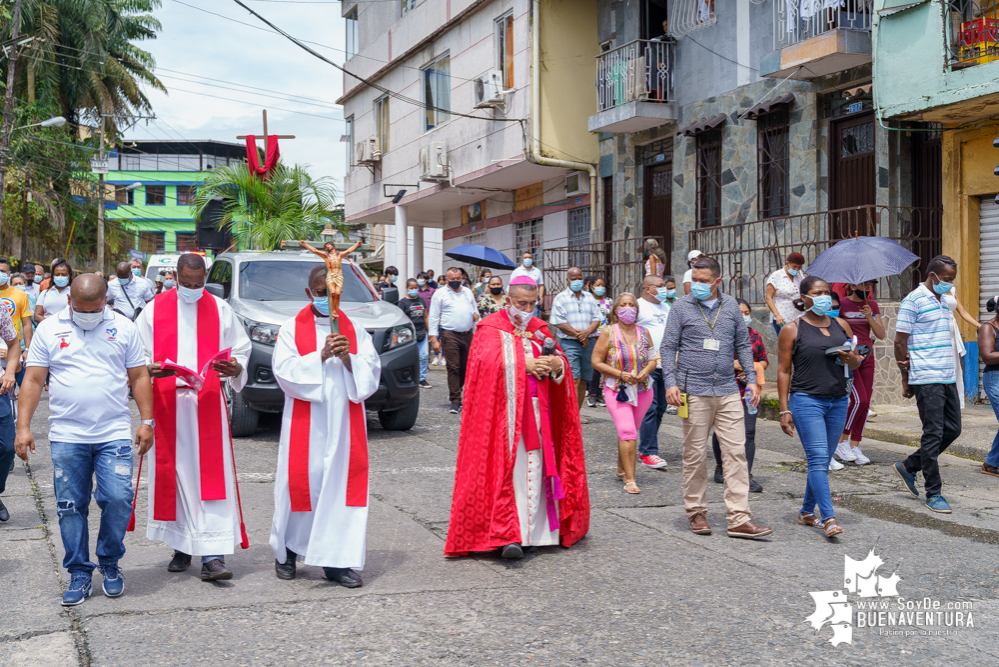 Monseñor Rubén Darío Jaramillo, obispo de Buenaventura, agradece el comportamiento de la comunidad durante la Semana Santa