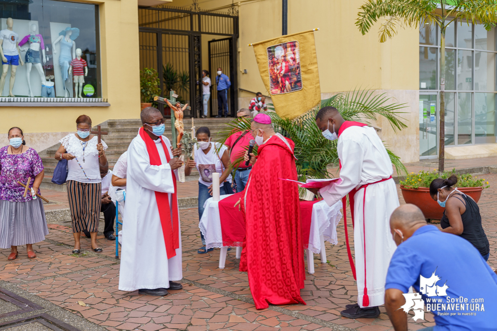 Monseñor Rubén Darío Jaramillo, obispo de Buenaventura, agradece el comportamiento de la comunidad durante la Semana Santa