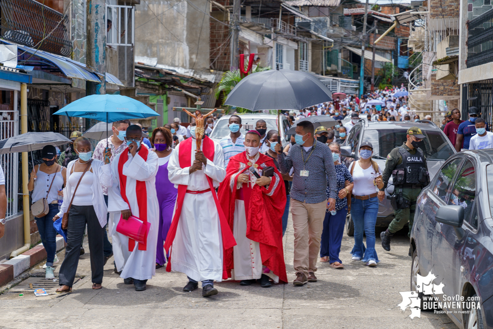 Monseñor Rubén Darío Jaramillo, obispo de Buenaventura, agradece el comportamiento de la comunidad durante la Semana Santa