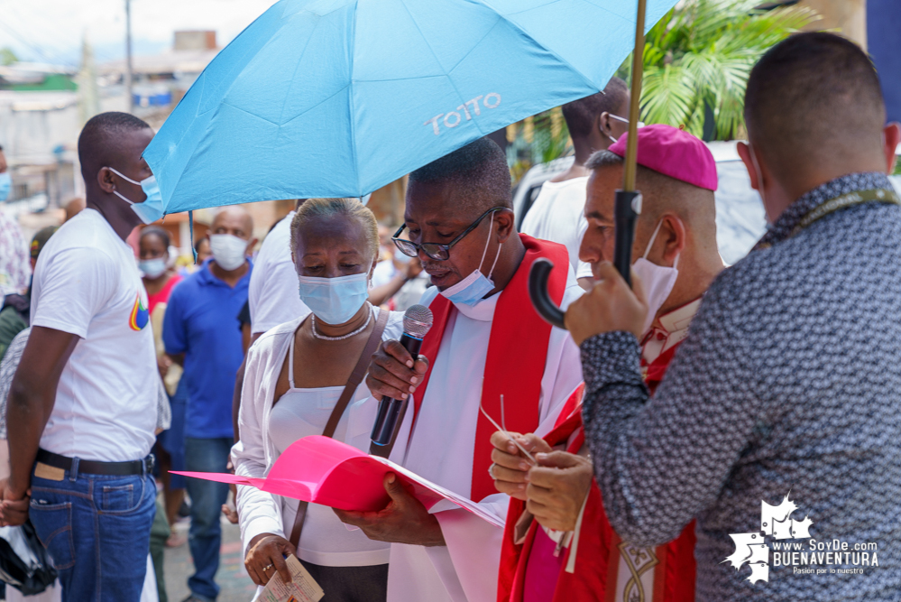 Monseñor Rubén Darío Jaramillo, obispo de Buenaventura, agradece el comportamiento de la comunidad durante la Semana Santa