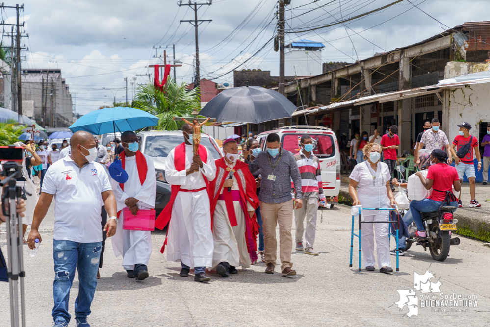 Monseñor Rubén Darío Jaramillo, obispo de Buenaventura, agradece el comportamiento de la comunidad durante la Semana Santa