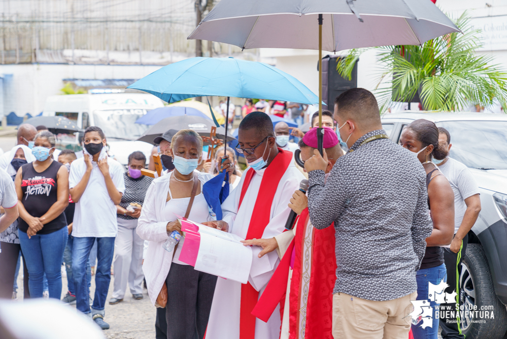 Monseñor Rubén Darío Jaramillo, obispo de Buenaventura, agradece el comportamiento de la comunidad durante la Semana Santa