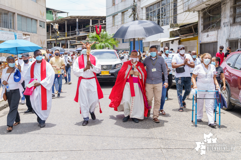 Monseñor Rubén Darío Jaramillo, obispo de Buenaventura, agradece el comportamiento de la comunidad durante la Semana Santa