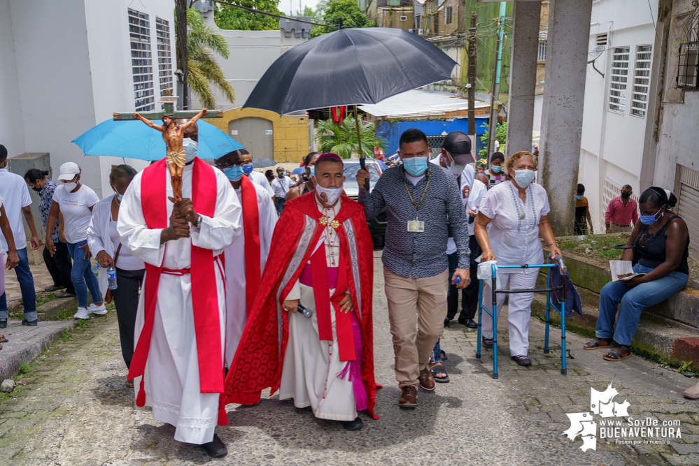 Monseñor Rubén Darío Jaramillo, obispo de Buenaventura, agradece el comportamiento de la comunidad durante la Semana Santa