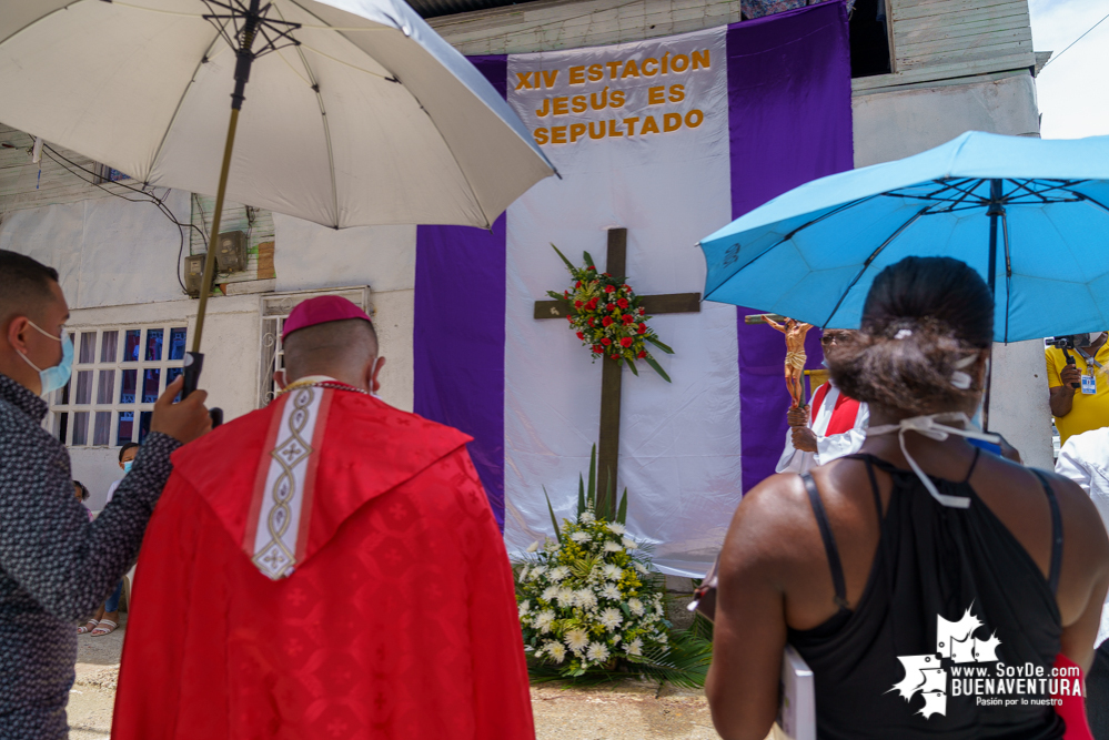 Monseñor Rubén Darío Jaramillo, obispo de Buenaventura, agradece el comportamiento de la comunidad durante la Semana Santa