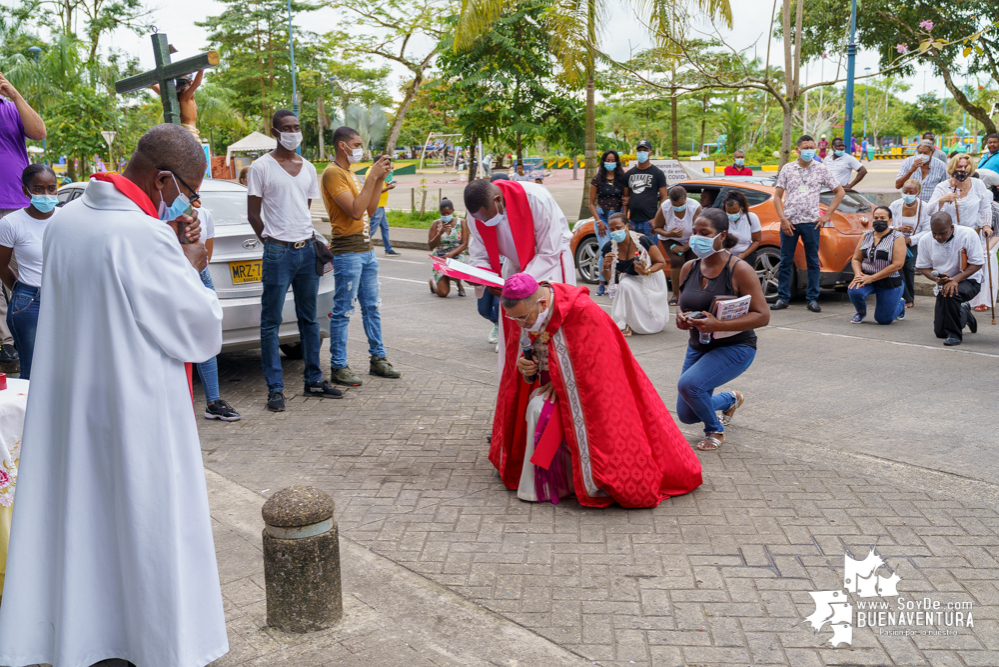 Monseñor Rubén Darío Jaramillo, obispo de Buenaventura, agradece el comportamiento de la comunidad durante la Semana Santa