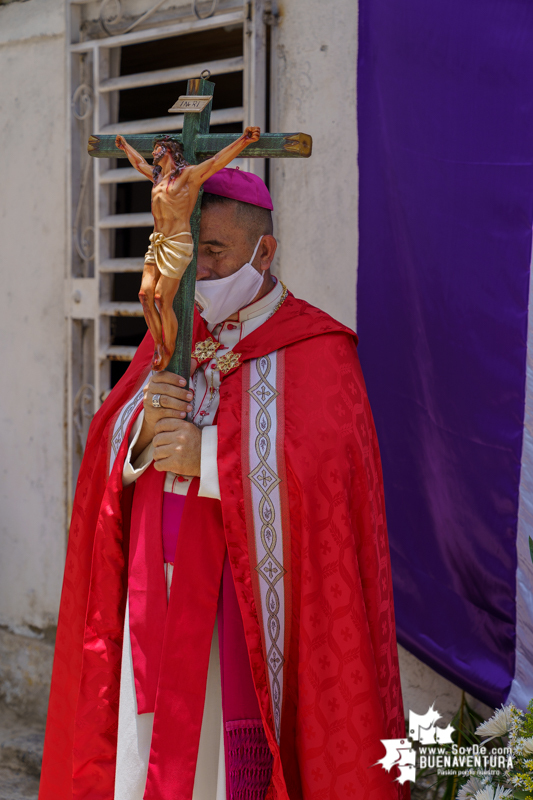 Monseñor Rubén Darío Jaramillo, obispo de Buenaventura, agradece el comportamiento de la comunidad durante la Semana Santa