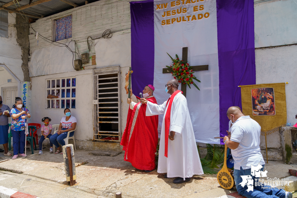 Monseñor Rubén Darío Jaramillo, obispo de Buenaventura, agradece el comportamiento de la comunidad durante la Semana Santa