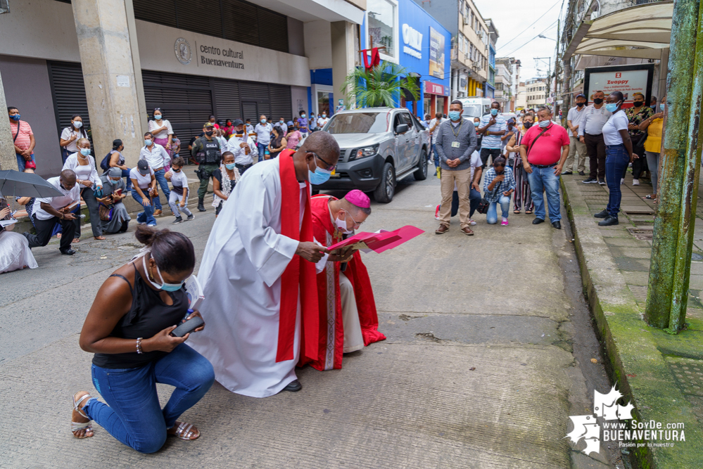 Monseñor Rubén Darío Jaramillo, obispo de Buenaventura, agradece el comportamiento de la comunidad durante la Semana Santa