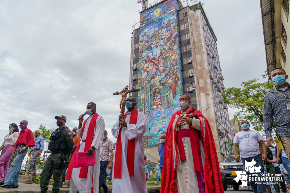 Monseñor Rubén Darío Jaramillo, obispo de Buenaventura, agradece el comportamiento de la comunidad durante la Semana Santa