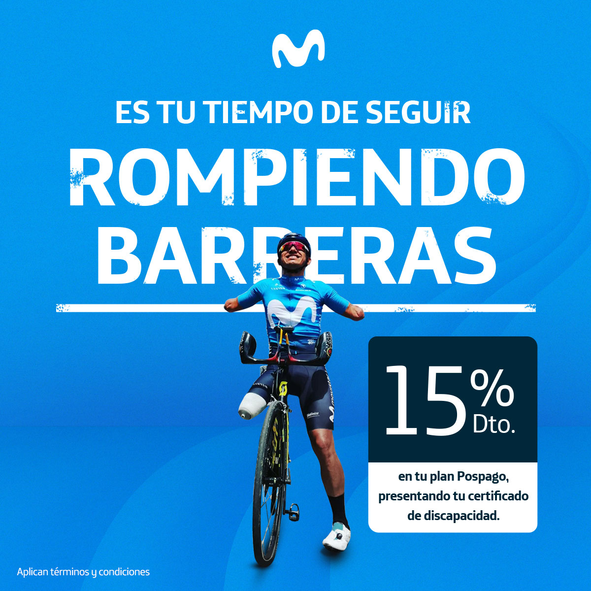 Llega “Movistar Sin Barreras”, un beneficio exclusivo en planes móviles pospago para las personas con discapacidad en Colombia