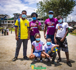 Con diferentes actividades, el Despacho de la Gestora Social del Distrito Especial de Buenaventura conmemoró el Día del Niño