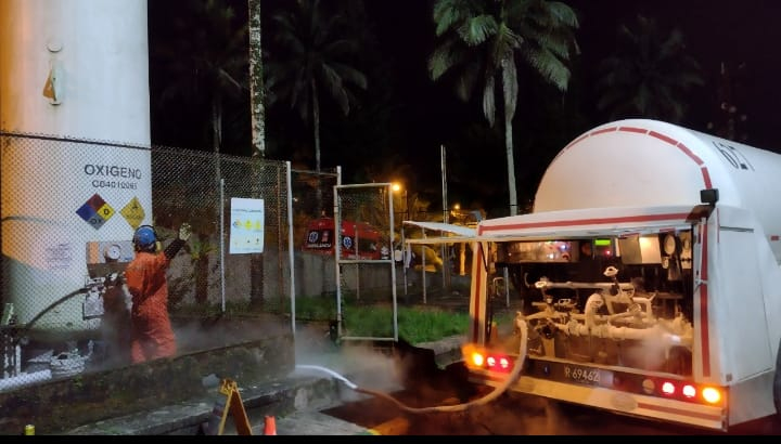 Llegó el oxígeno al Hospital Distrital Luis Ablanque de la Plata de Buenaventura