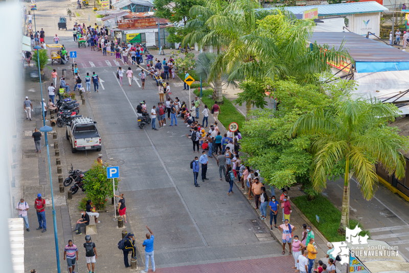 Superando todas las expectativas se realizó el Mercado Popular Campesino en Buenaventura