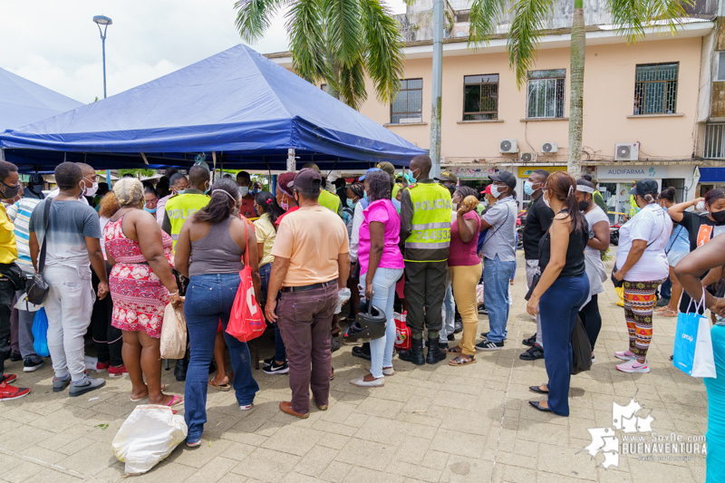 Superando todas las expectativas se realizó el Mercado Popular Campesino en Buenaventura