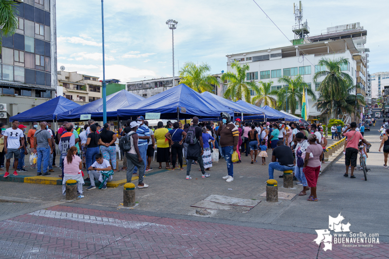 Superando todas las expectativas se realizó el Mercado Popular Campesino en Buenaventura